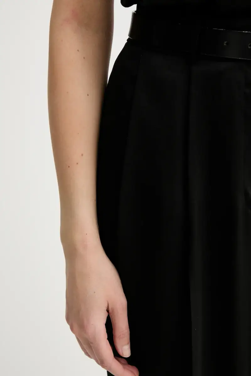 pantaloni donna colore nero MT530VRAYJ miniatura 4