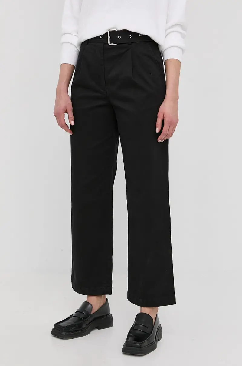 pantaloni donna Nero