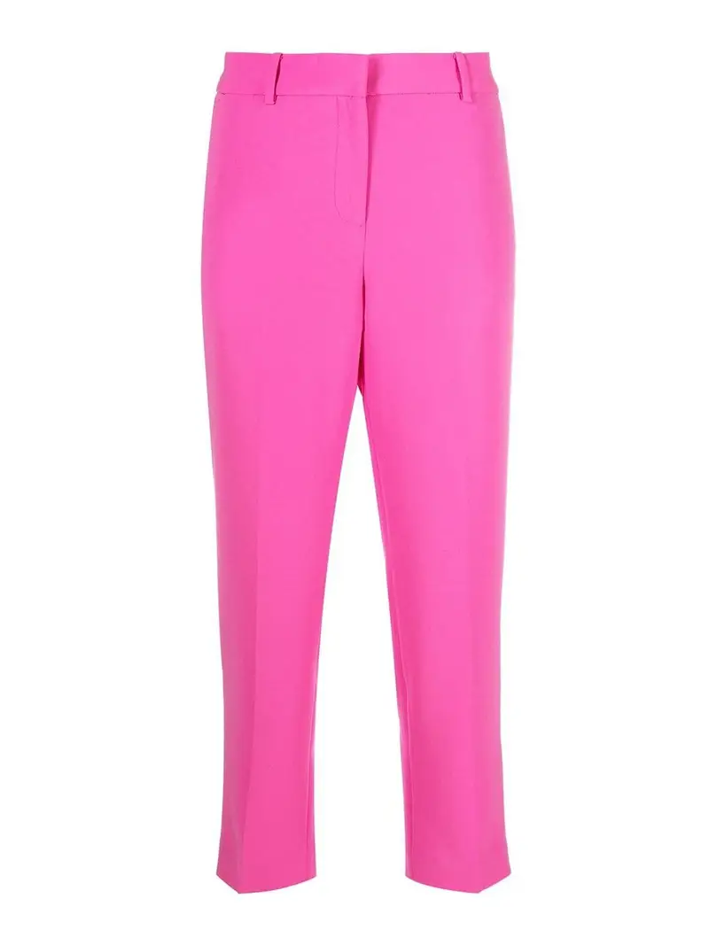 Pantaloni sartoriali rosa