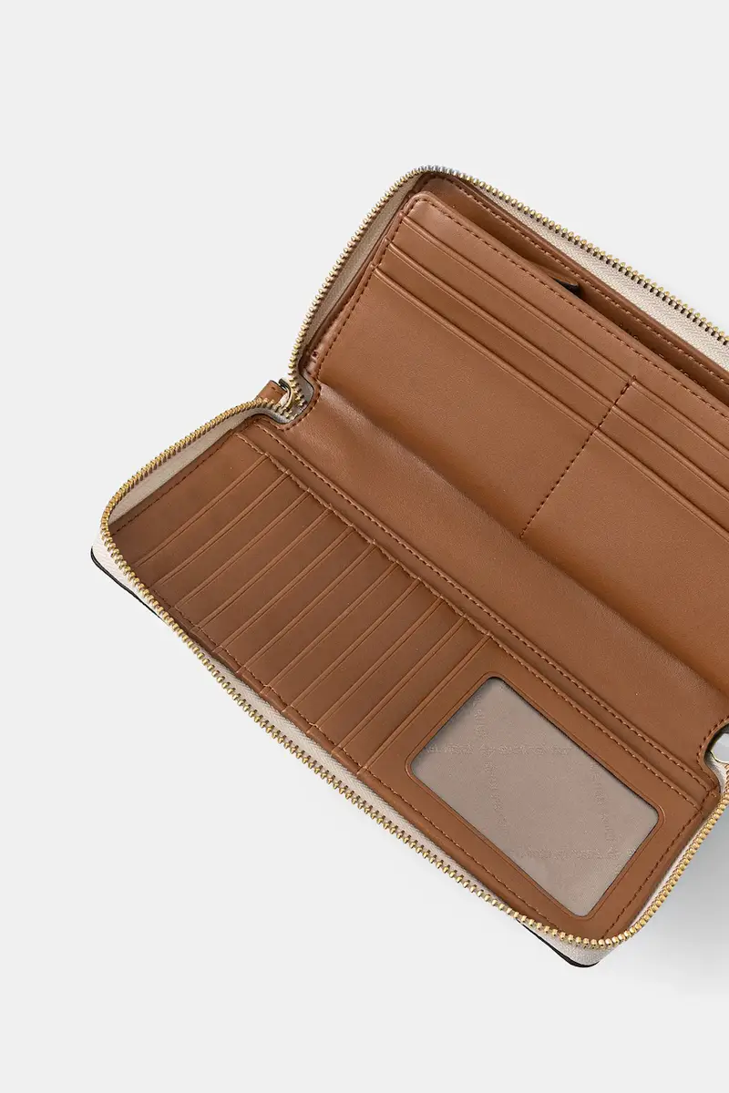 portafoglio Beige miniatura 3