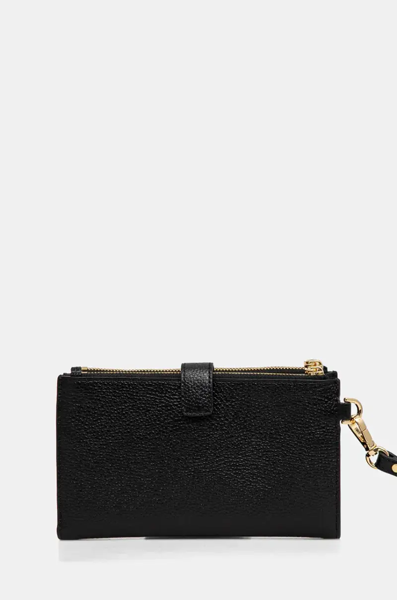 portafoglio in pelle donna colore nero 32T7GAFW4L miniatura 2