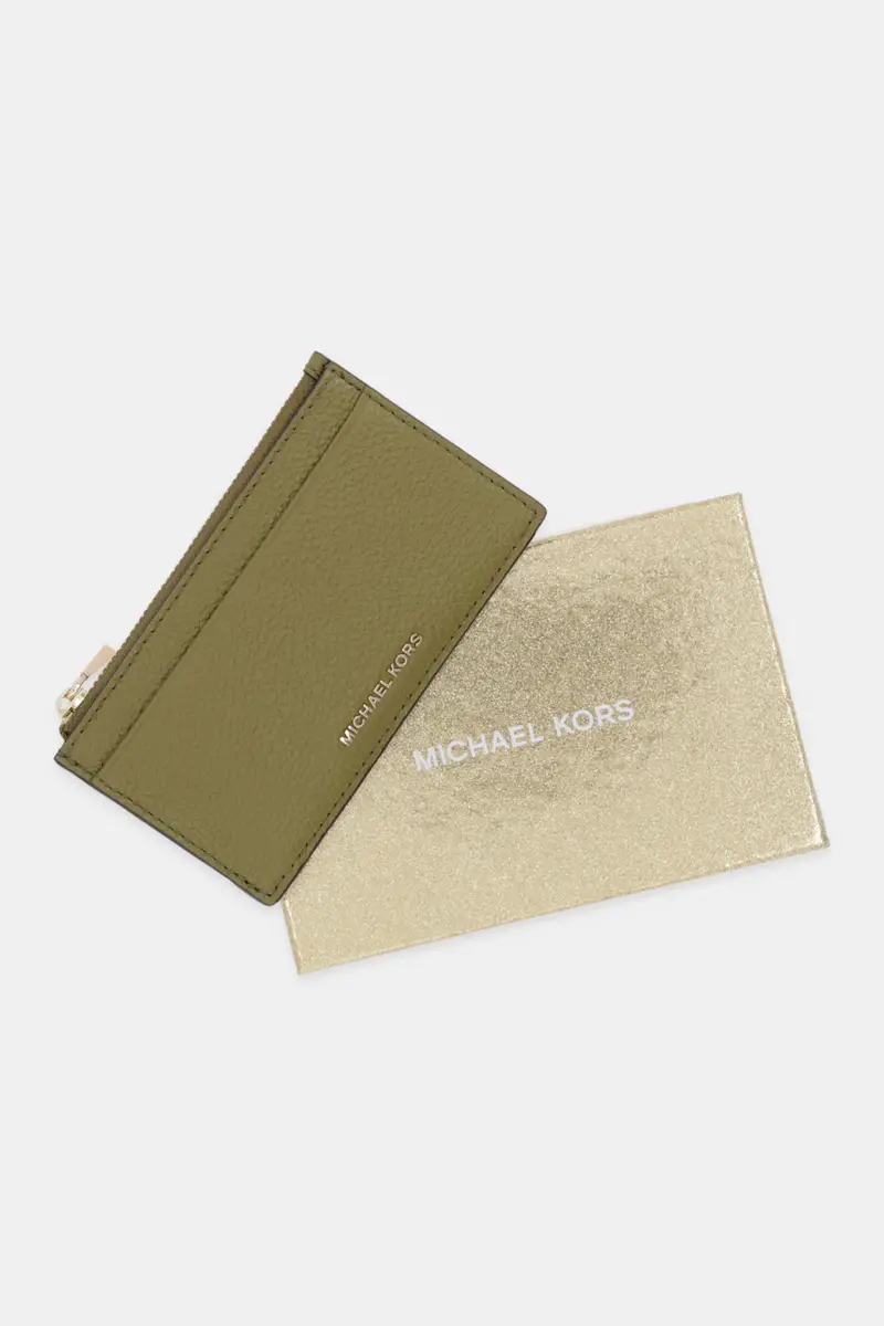 portafoglio in pelle donna colore verde 32F5GJ6D8L miniatura 5