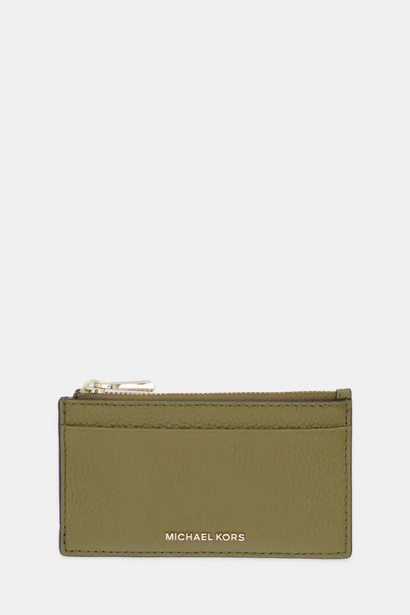 portafoglio in pelle donna colore verde 32F5GJ6D8L