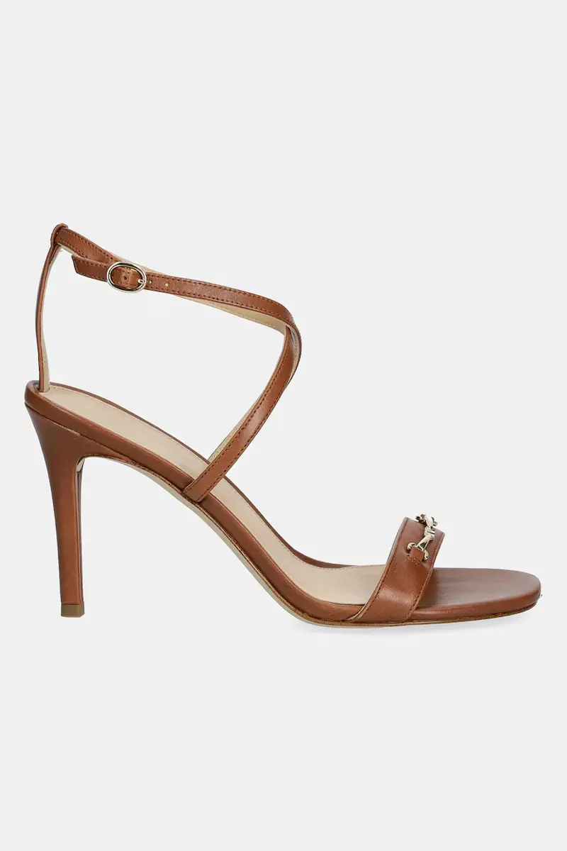 sandali in pelle Lena colore marrone 40R5LEHS1L.230 miniatura 2