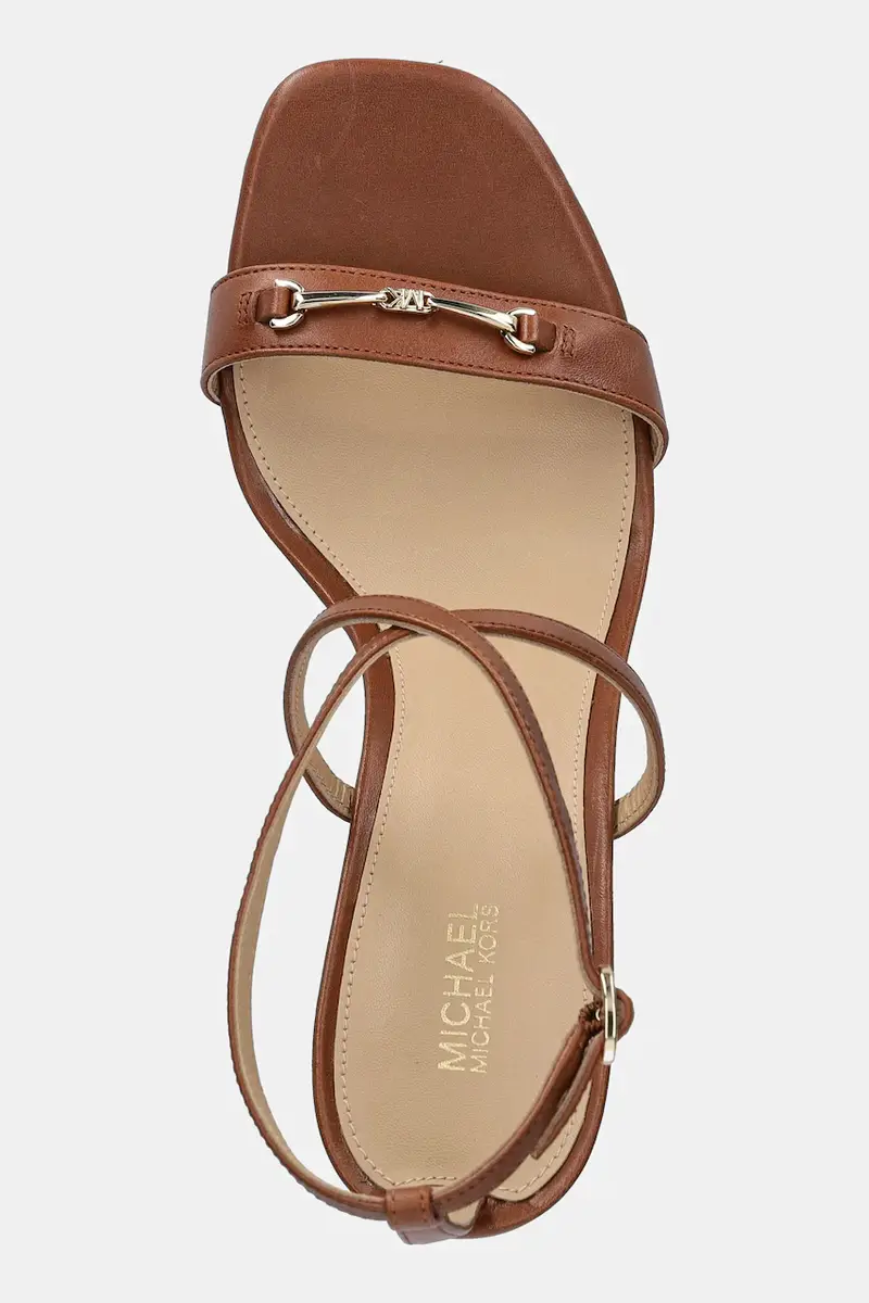 sandali in pelle Lena colore marrone 40R5LEHS1L.230 miniatura 4