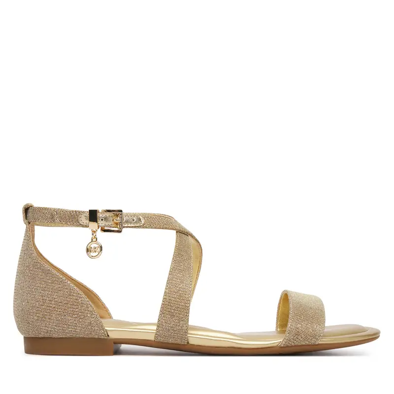 Sandali MICHAEL Michael Kors Alexa Flex Flat 40S6AXFS1D Oro