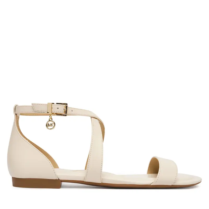 Sandali MICHAEL Michael Kors Alexa Flex Flat 40S6AXFS1L Écru Écru
