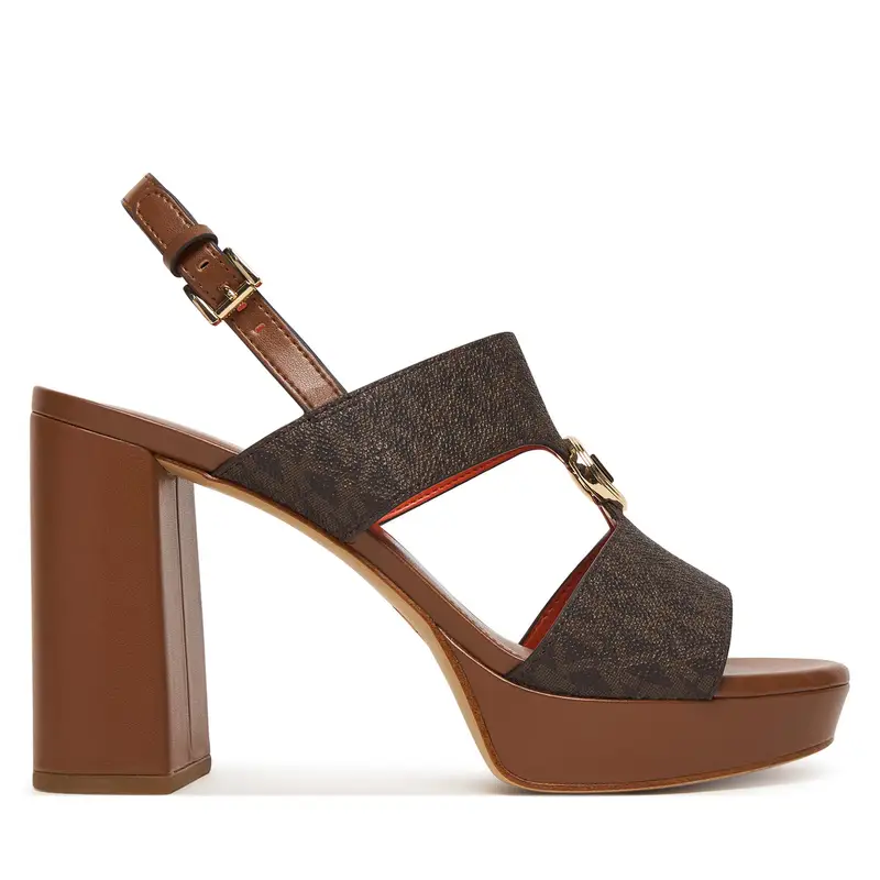 Sandali MICHAEL Michael Kors Erin Platform 40S6ERHS1B Marrone