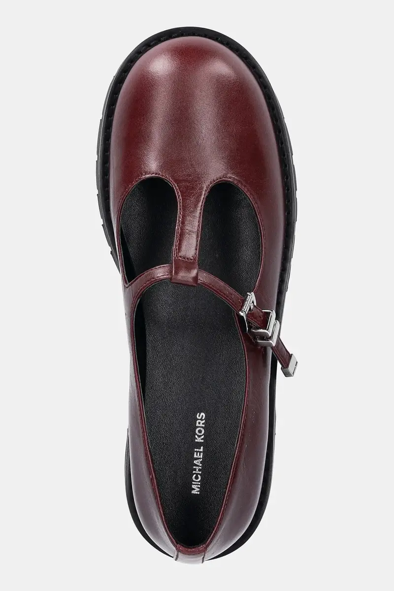 scarpe in pelle Darrington donna colore granata 40F5DTFP4L.610 miniatura 4