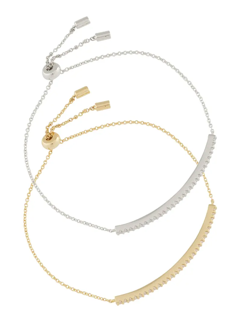 MICHAEL Michael Kors Set di gioielli 'LEXINGTON' oro / argento / bianco miniatura 2