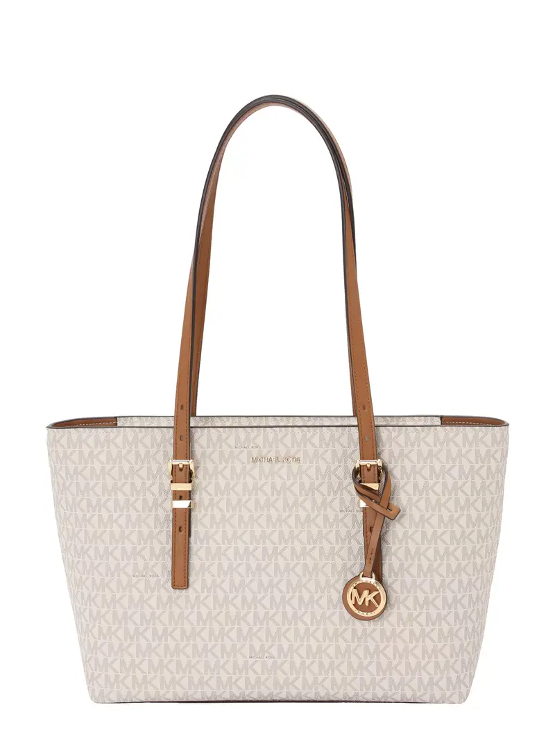 Shopper beige chiaro / mocca / grigio