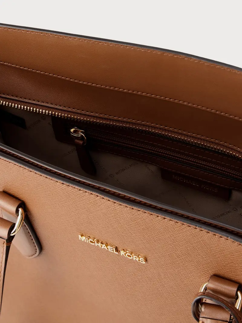 Shopper marrone / oro miniatura 2