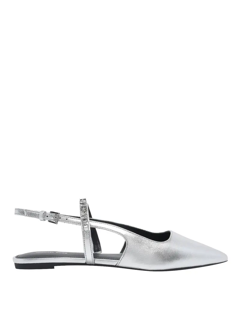 Slingback Kors Argento