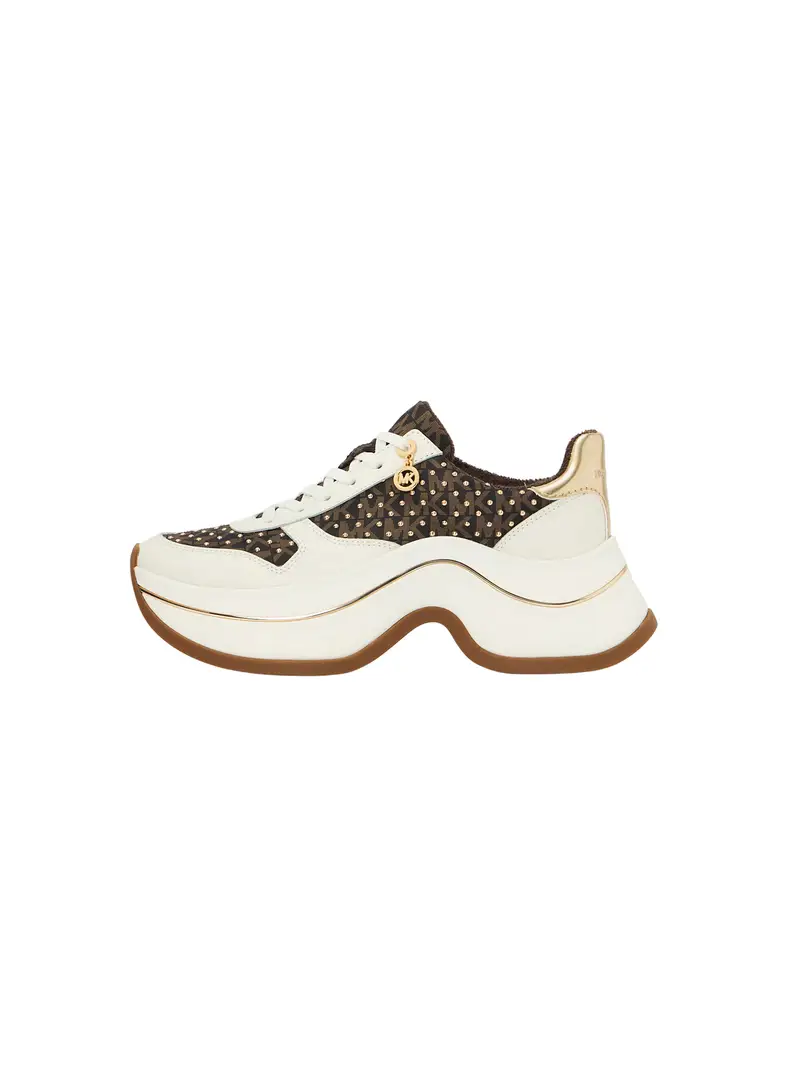 Sneaker bassa ARLA marrone / marrone chiaro / oro / bianco