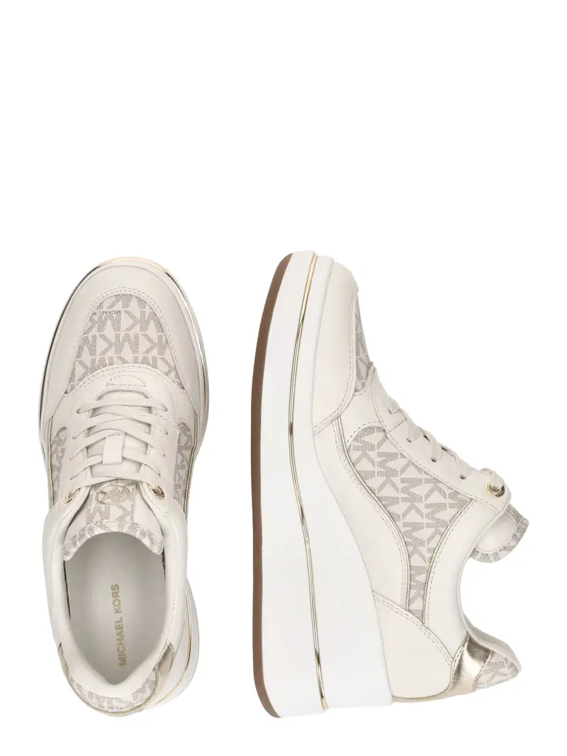 Sneaker bassa 'EMMY' beige chiaro / oro / nero miniatura 2