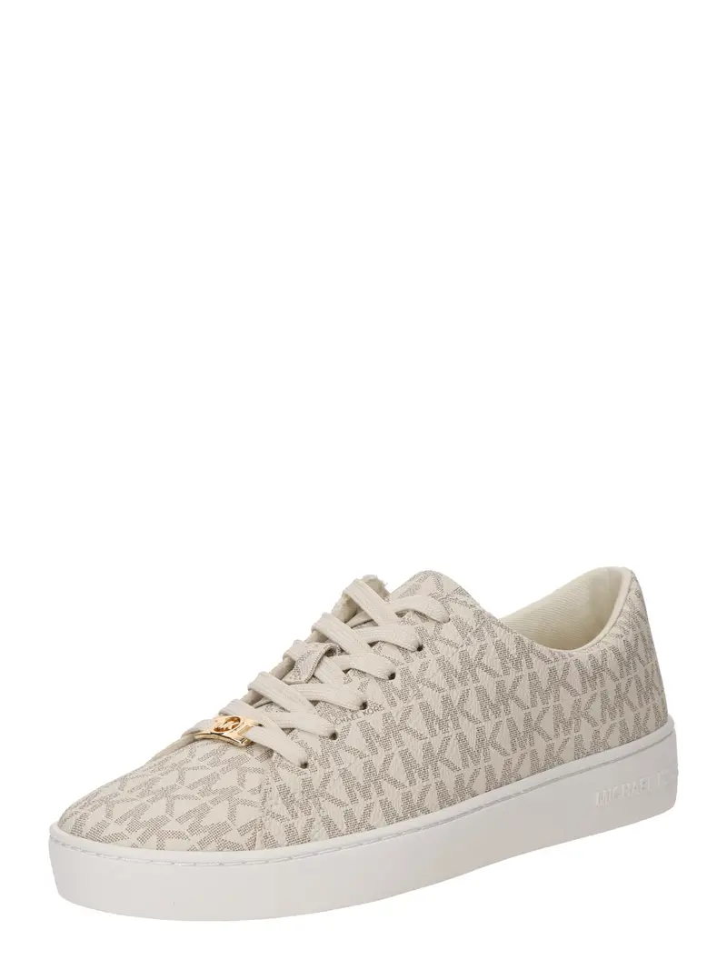 MICHAEL Michael Kors Sneaker bassa 'KEATON'  crema / marrone scuro