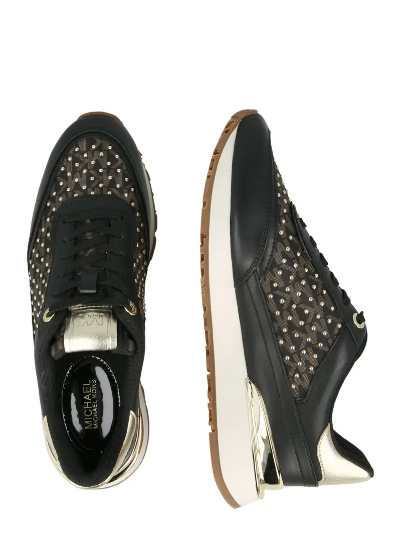 Sneaker bassa NOVA marrone / oro / nero miniatura 2