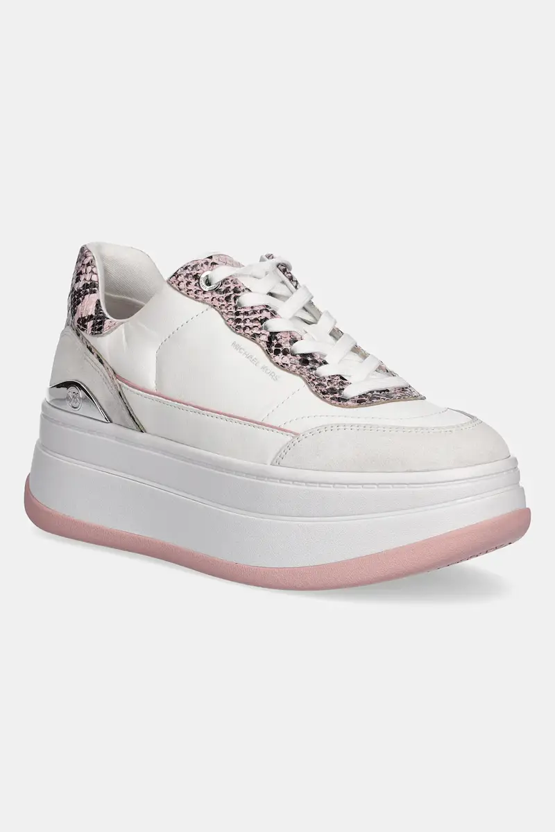 sneakers in pelle Hayes donna colore bianco 43S5HYFS1S.688