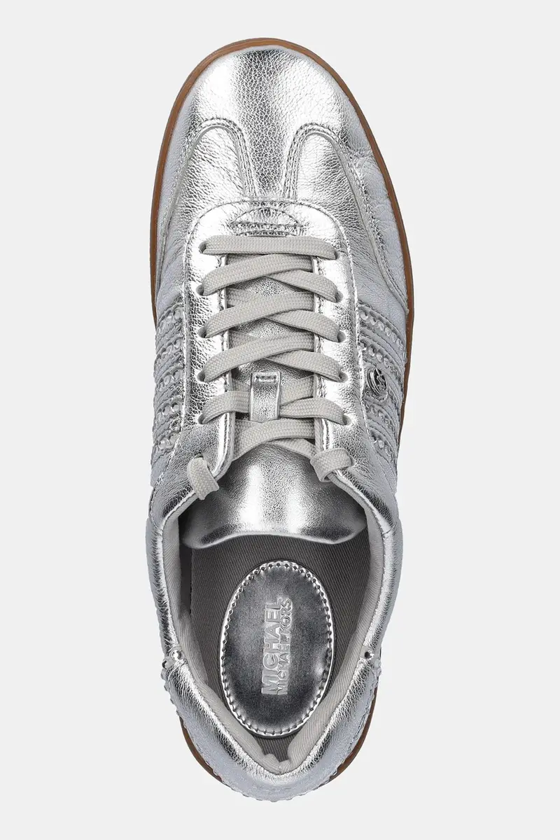 sneakers in pelle Scotty donna colore argento 43T5SCFS1M.040 miniatura 4