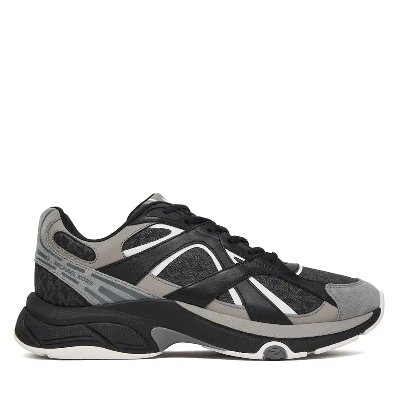 Sneakers MICHAEL Michael Kors Leo Trainer 42R6LEFS1B Nero