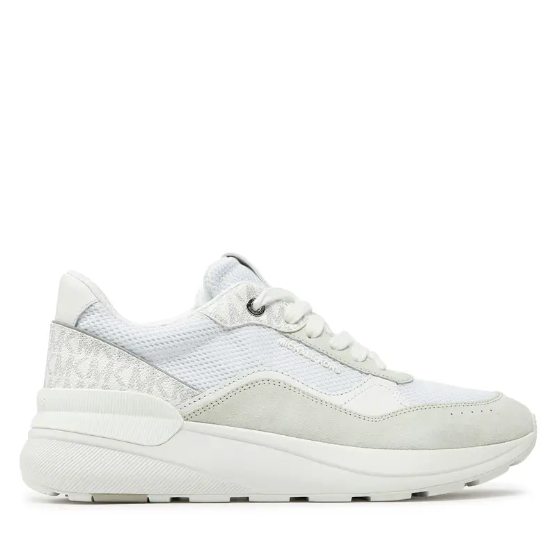 Sneakers MICHAEL Michael Kors Trevor Mixed-Media Trainer 42F4TRFS7D Bianco