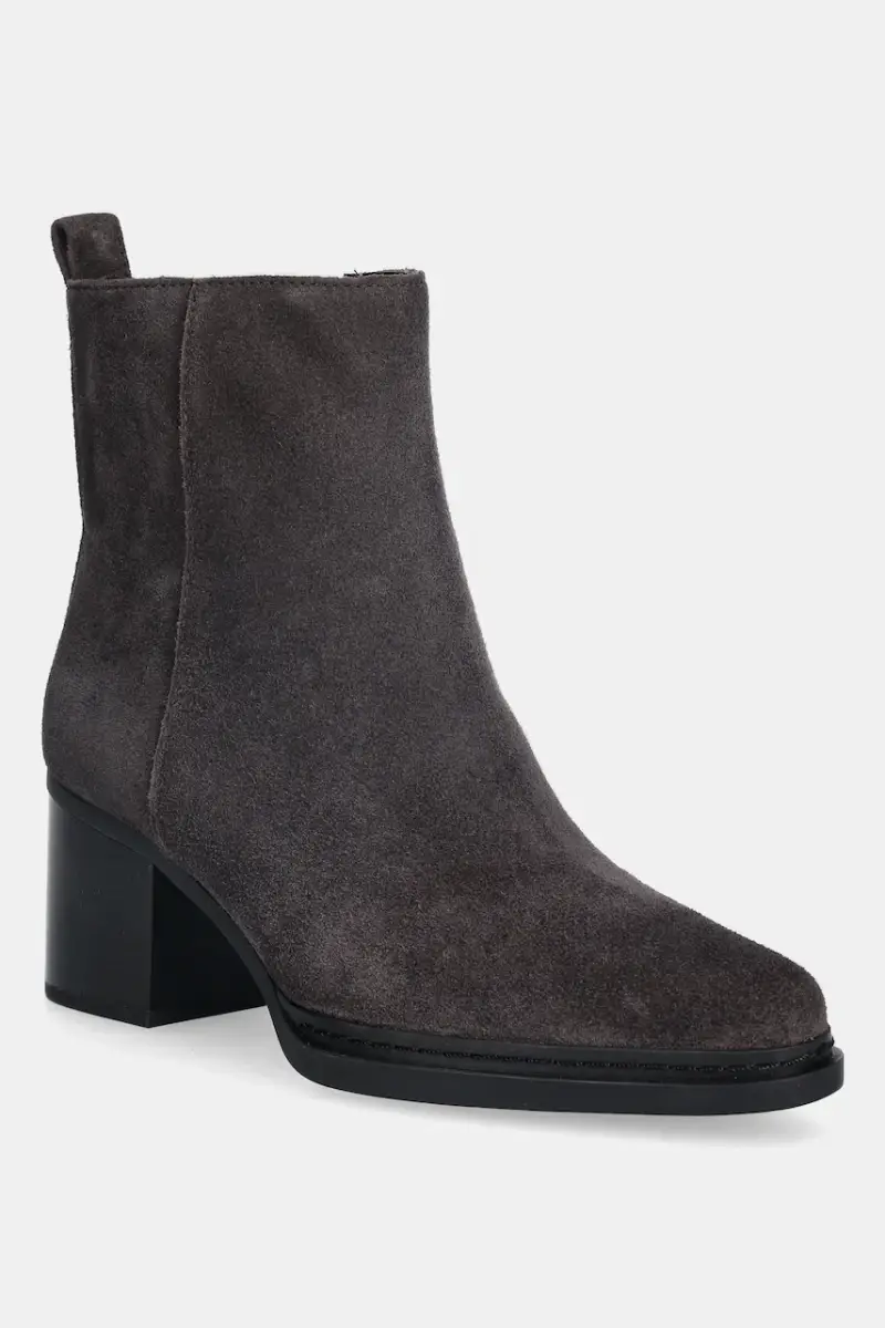 stivaletti alla caviglia in camoscio Lex Marrone