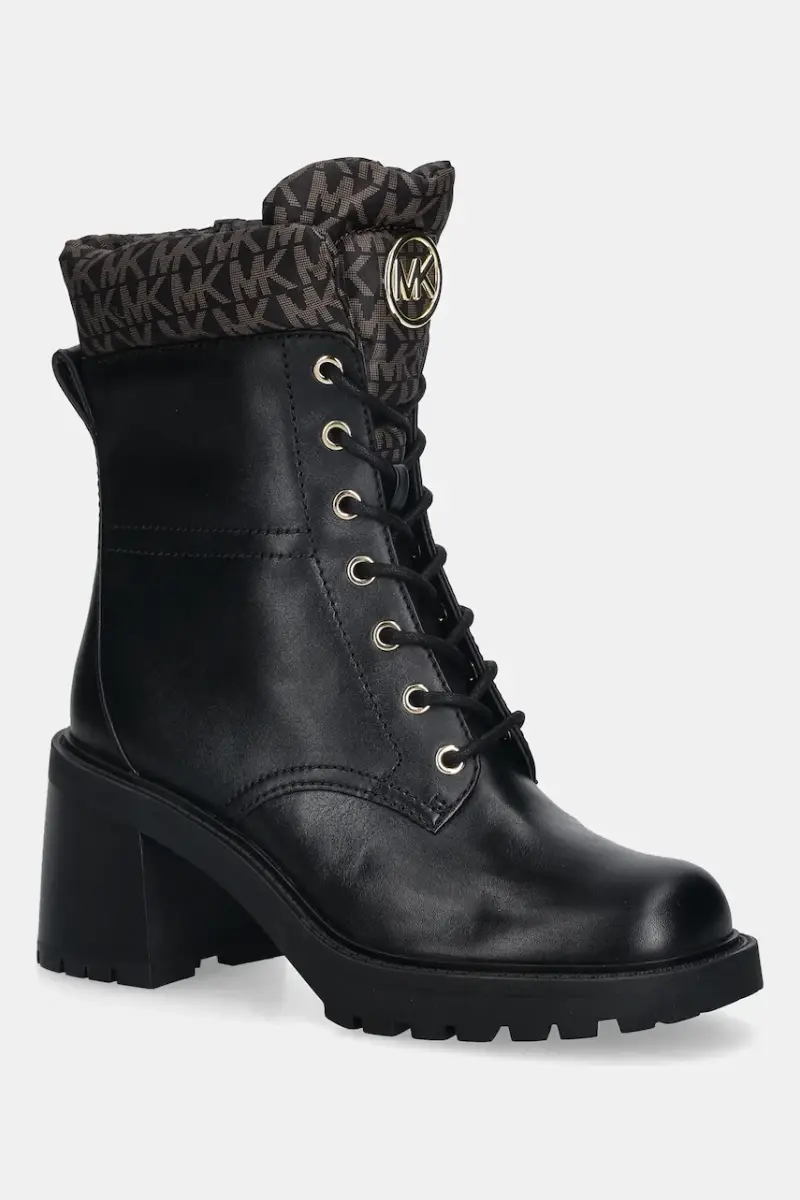 stivaletti alla caviglia in pelle Cade Nero