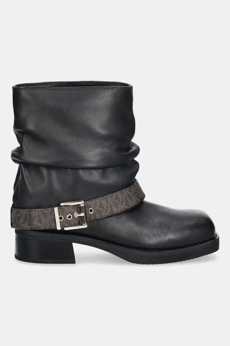 stivaletti alla caviglia in pelle Colby colore nero 40F5COFE6L.292 miniatura 2