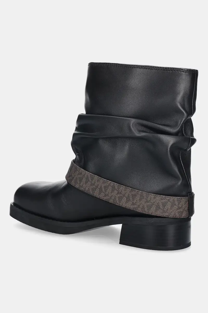 stivaletti alla caviglia in pelle Colby colore nero 40F5COFE6L.292 miniatura 3