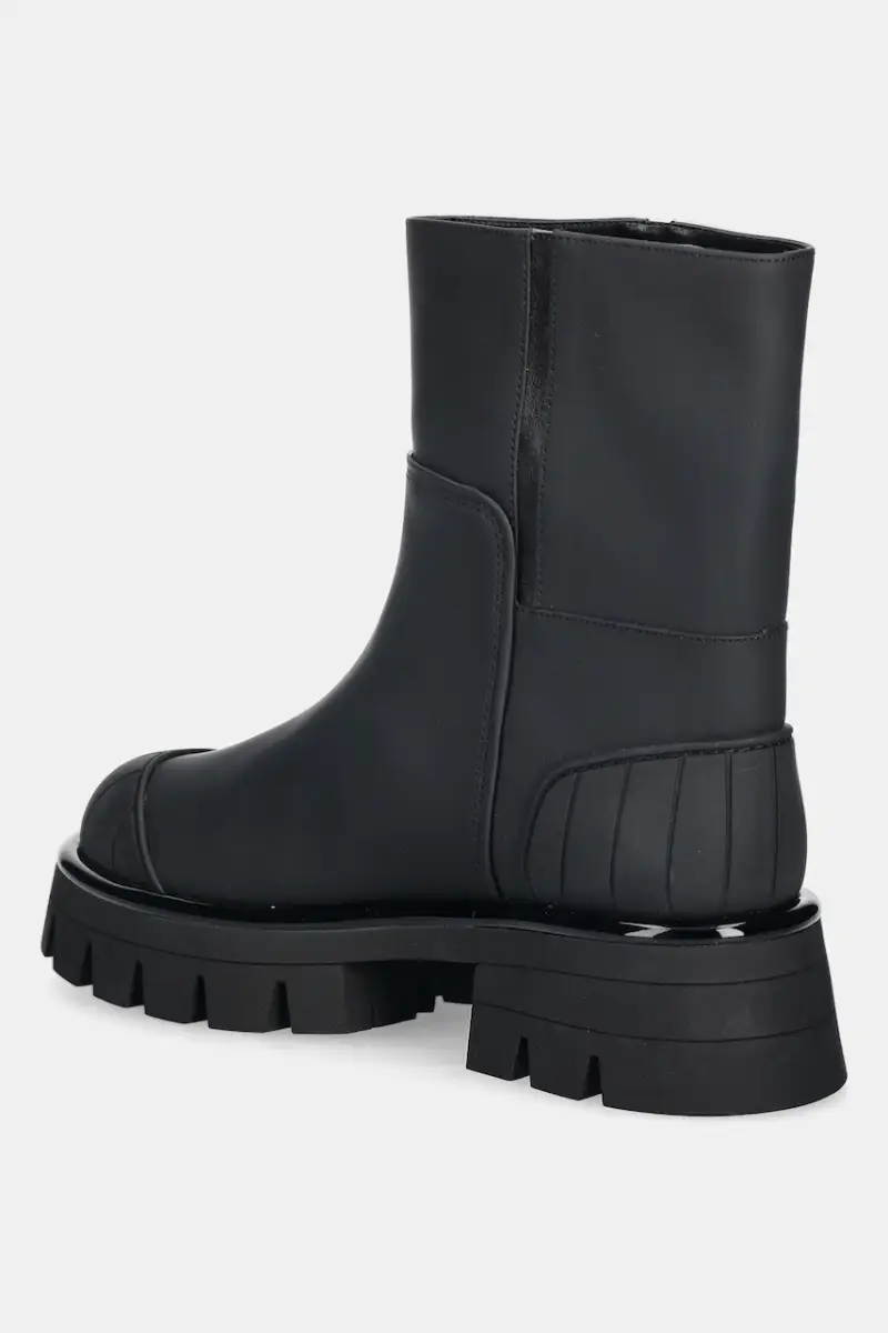 stivaletti alla caviglia Sydra donna colore nero 40F5SYFE5L.001 miniatura 3