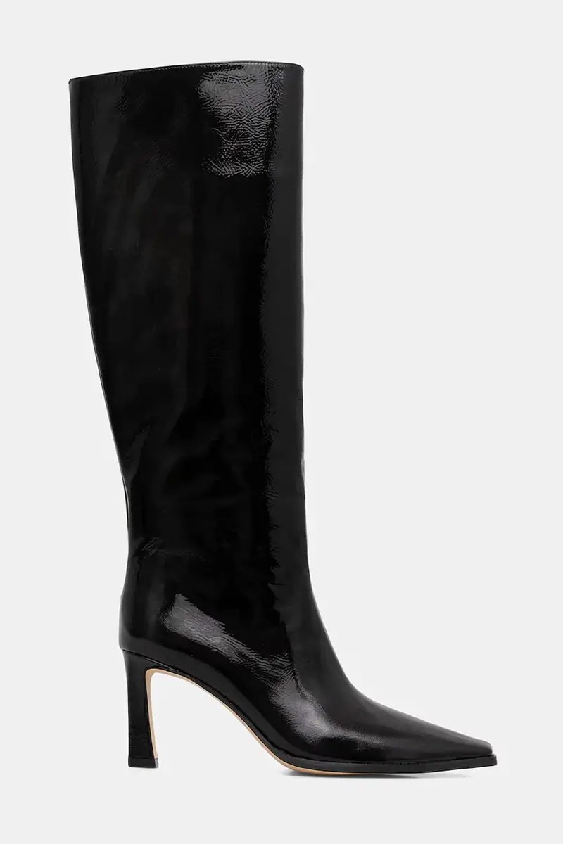 stivali in pelle Darrah donna colore nero 40F5DRMB5A.001 miniatura 2