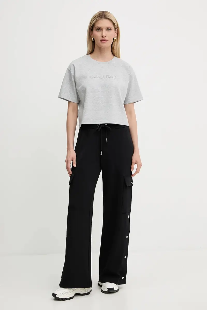 MICHAEL Michael Kors T-shirt Donna Grigio 3610026 miniatura 2