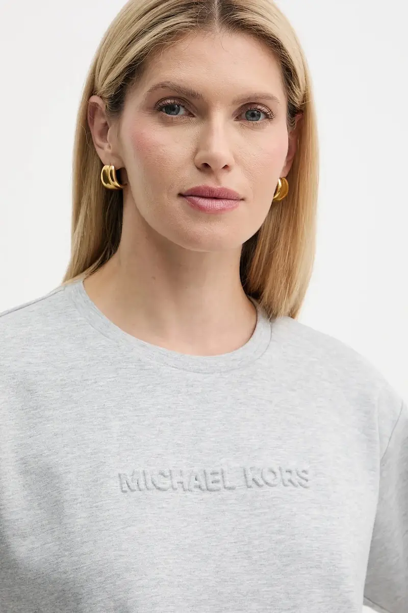 MICHAEL Michael Kors T-shirt Donna Grigio 3610026 miniatura 4