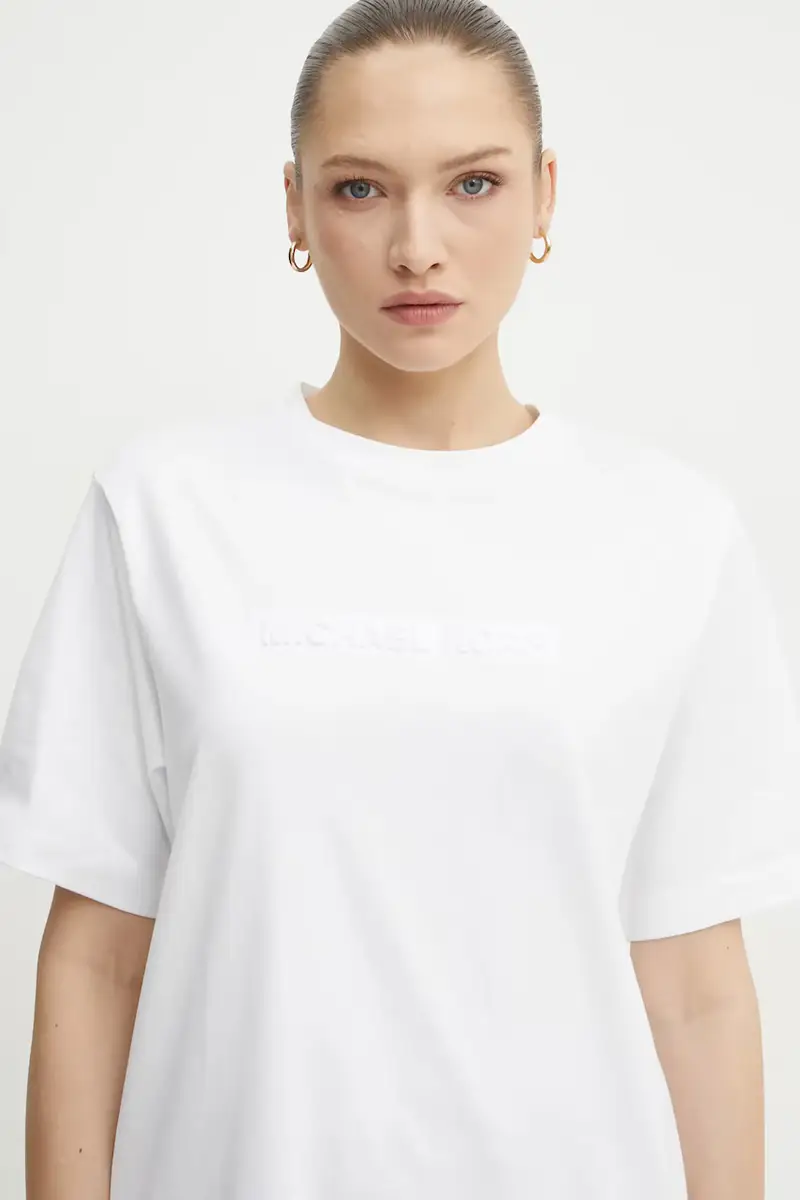 MICHAEL Michael Kors T-shirt Donna Bianco 3300967 miniatura 4