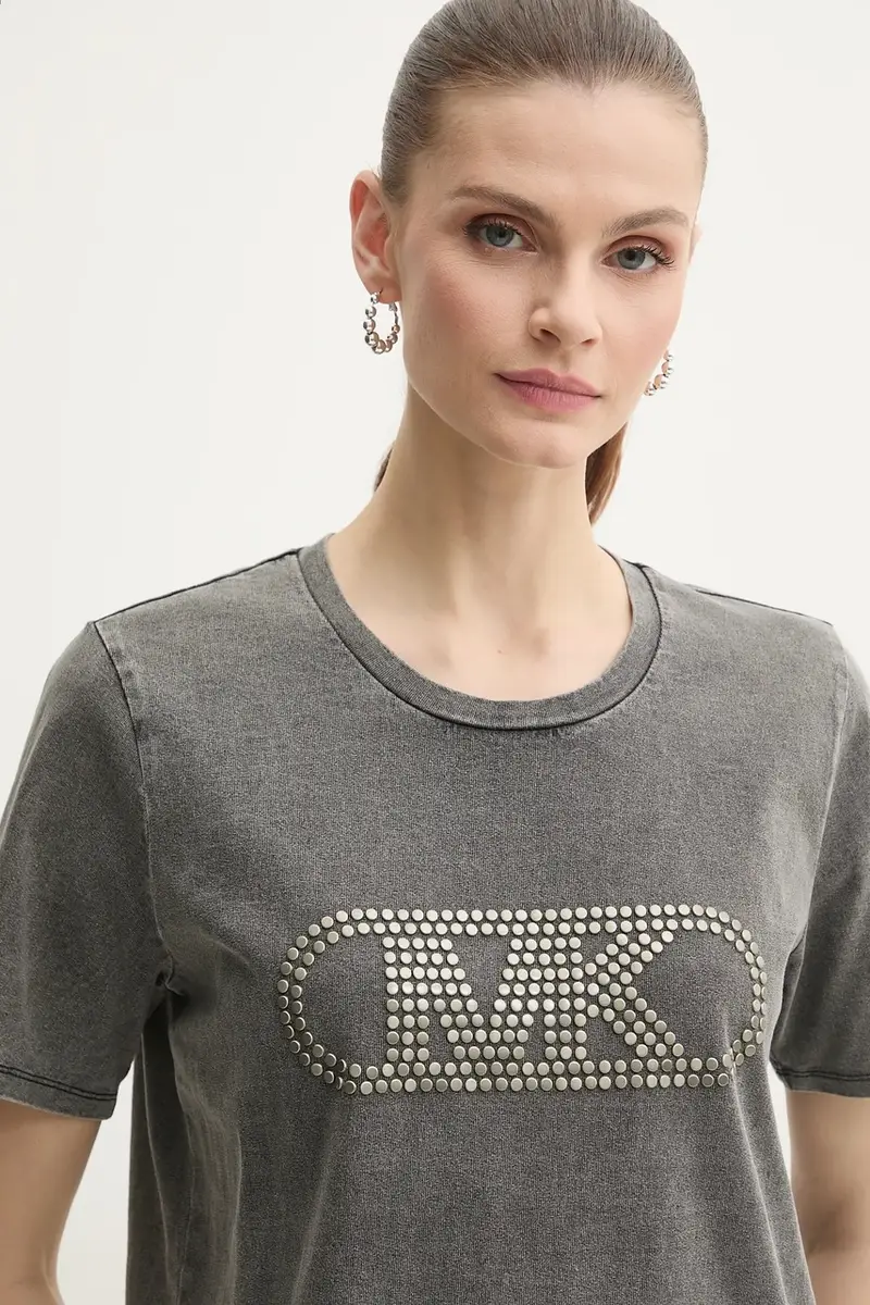 MICHAEL Michael Kors T-shirt Donna Grigio 3137624 miniatura 4