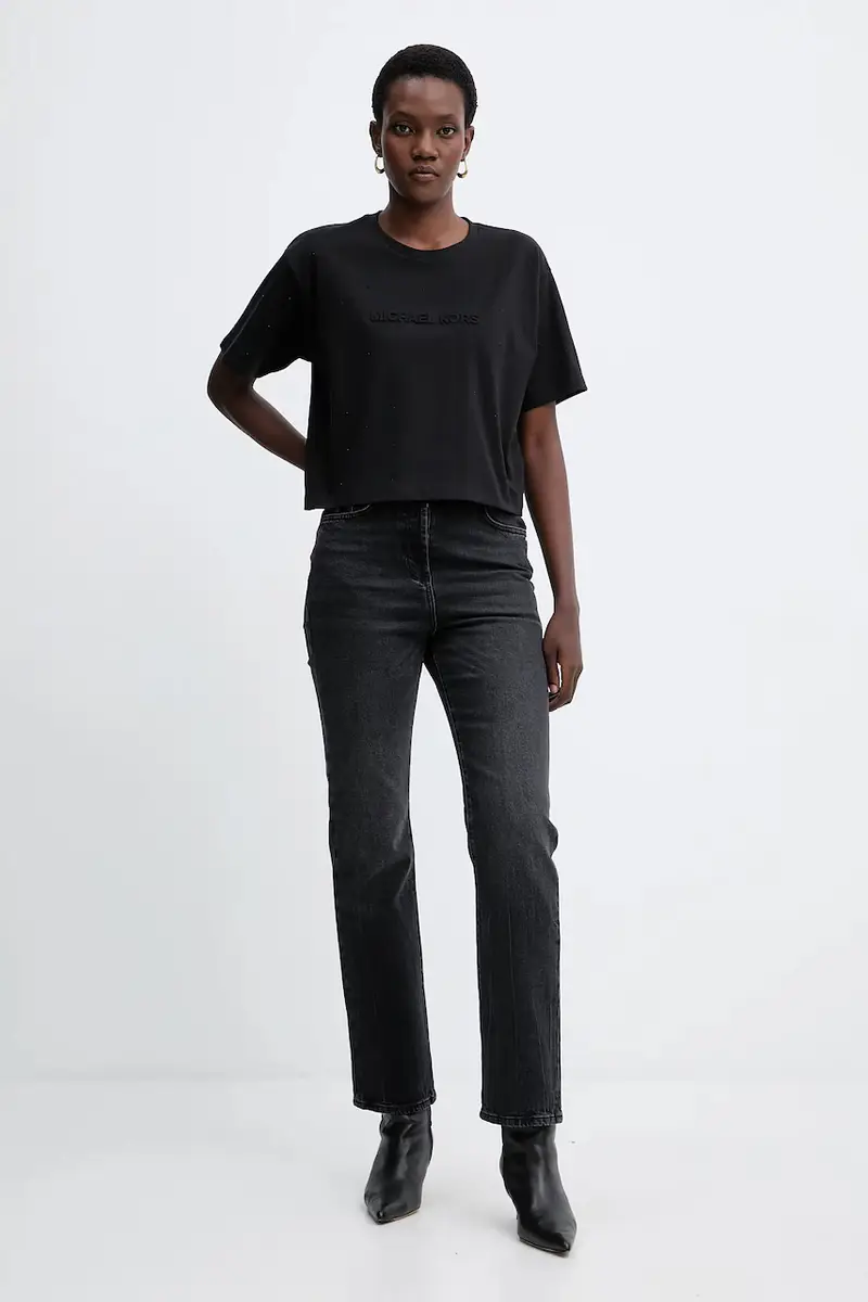 MICHAEL Michael Kors T-shirt Donna Nero 3778044 miniatura 2