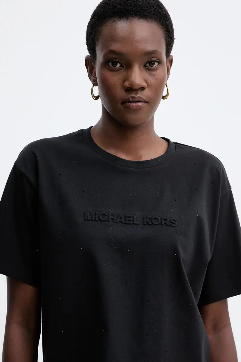 MICHAEL Michael Kors T-shirt Donna Nero 3778044 miniatura 4