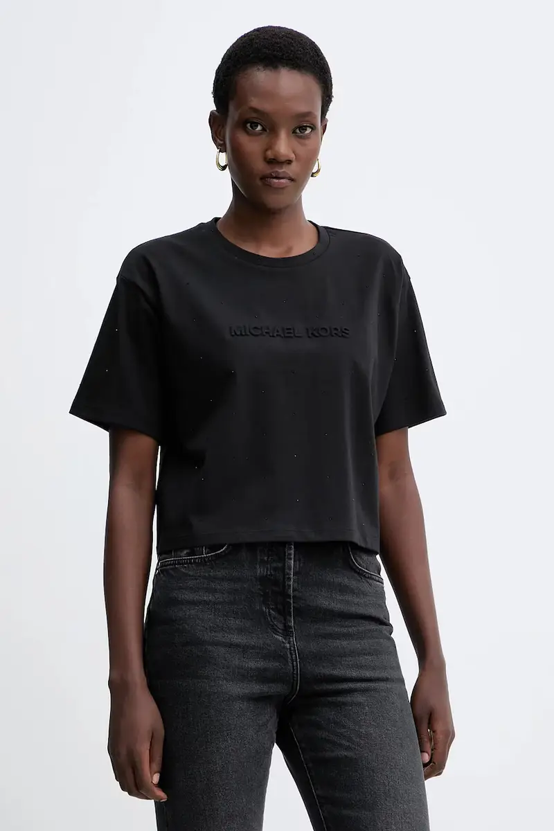 MICHAEL Michael Kors T-shirt Donna Nero 3778044