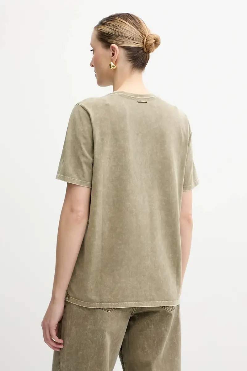 MICHAEL Michael Kors T-shirt Donna Verde 3349685 miniatura 3