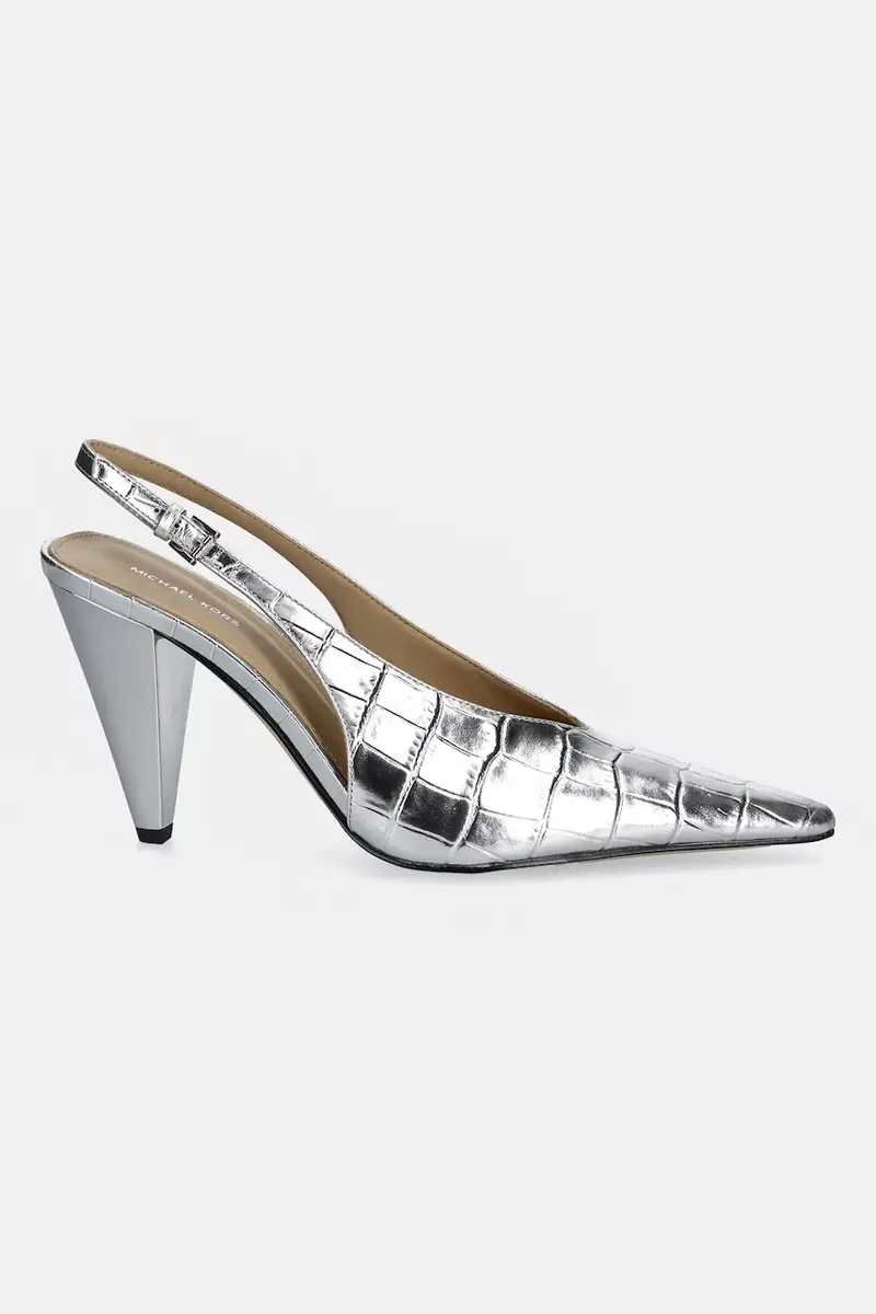 tacchi in pelle Electra colore argento 40F5ELHP1M.040 miniatura 2