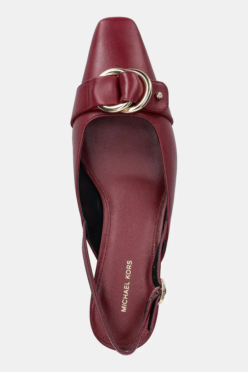 tacchi in pelle Jaden colore granata 40T5JDMS1L.691 miniatura 4