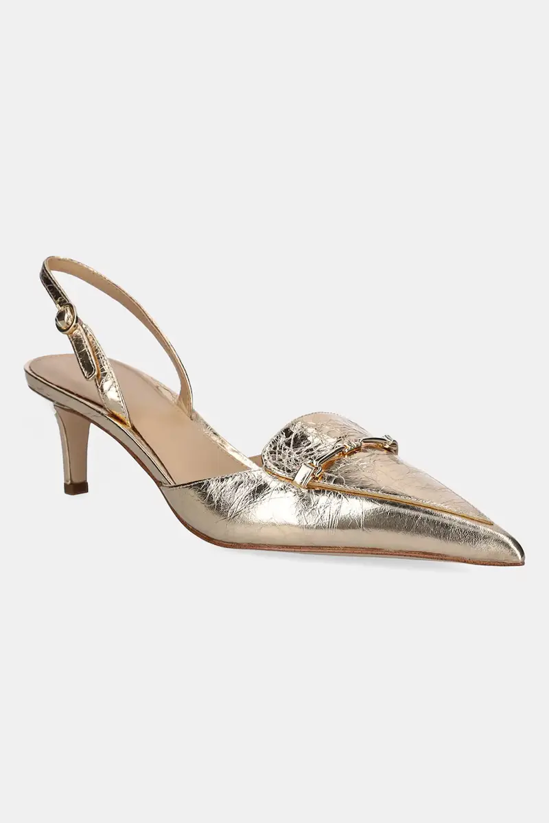 tacchi in pelle Lena colore oro 40R5LEMP1M.740