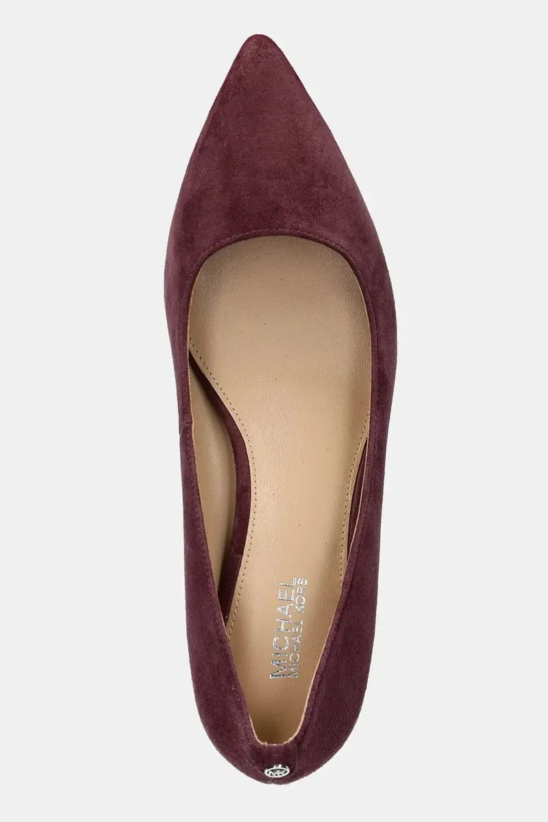 tacchi in pelle scamosciata Alina colore granata 40R3ALMP1S.610 miniatura 4