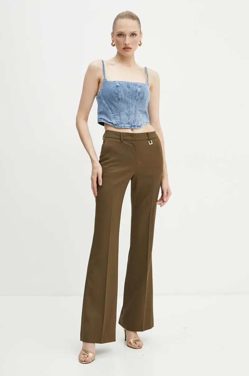 top jeans colore blu MT440OFEB1 miniatura 2