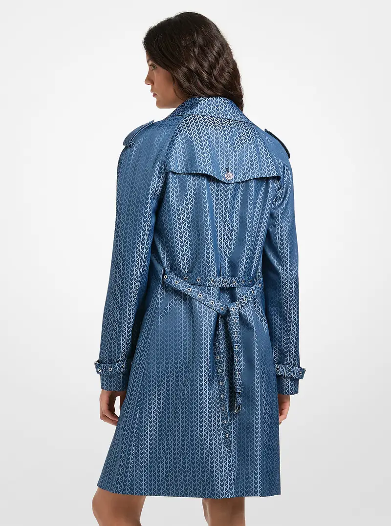 MICHAEL Michael Kors Trench Blu 3935685 miniatura 2