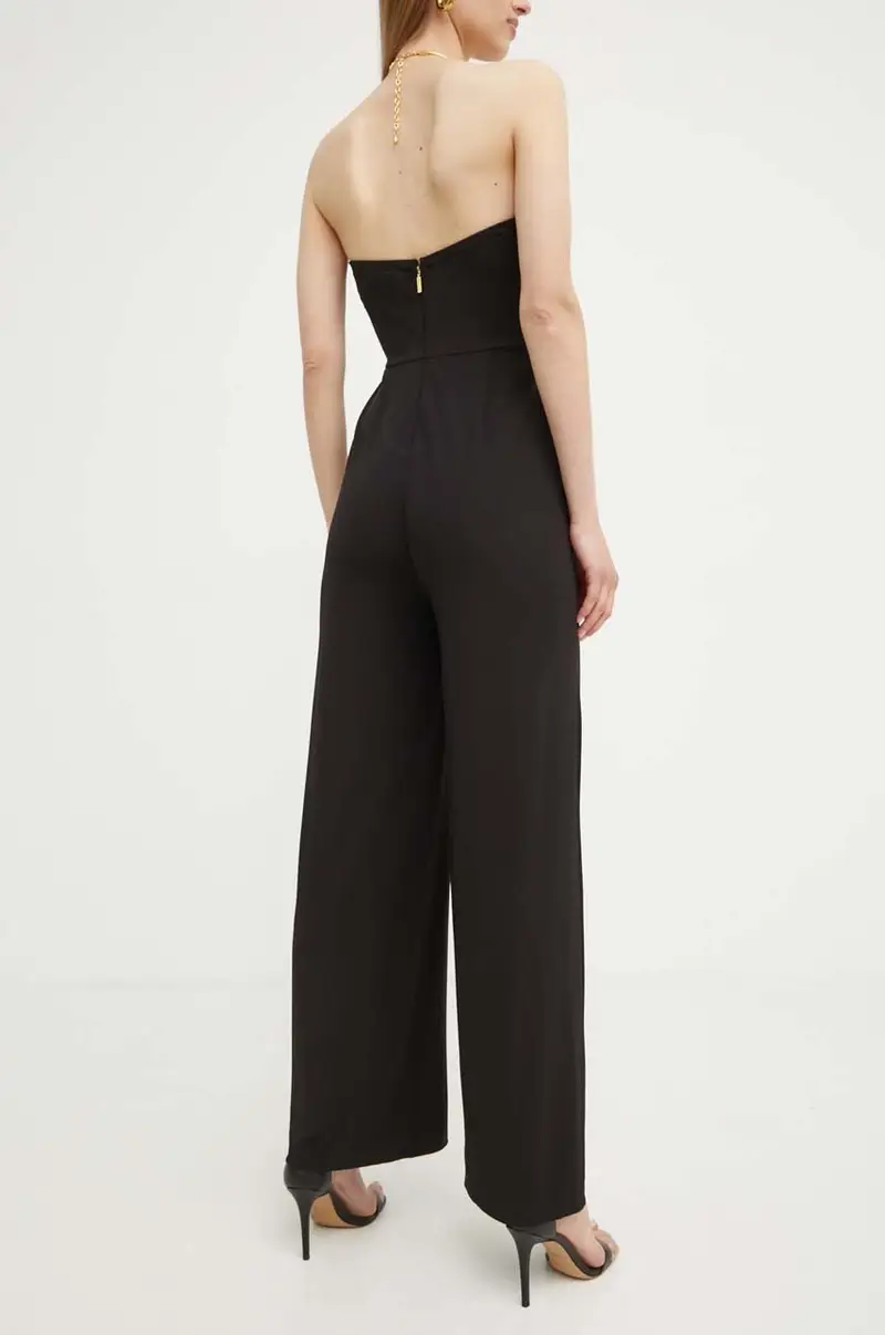 tuta elegante colore nero miniatura 3