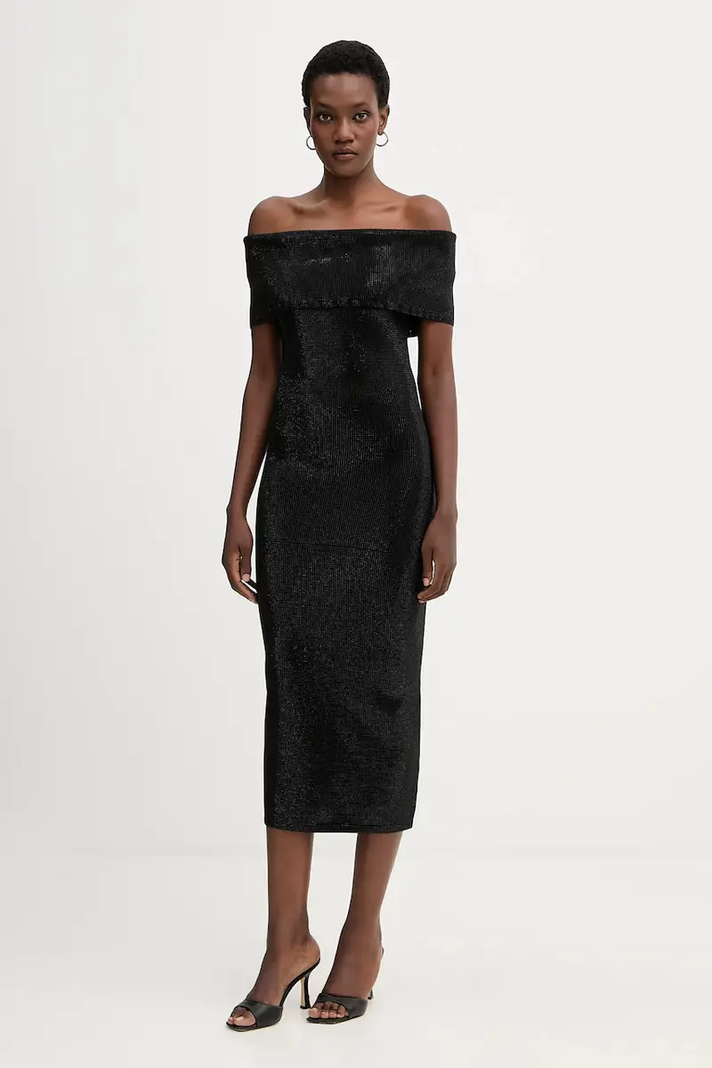 vestito colore nero MF5836B5ZV miniatura 2