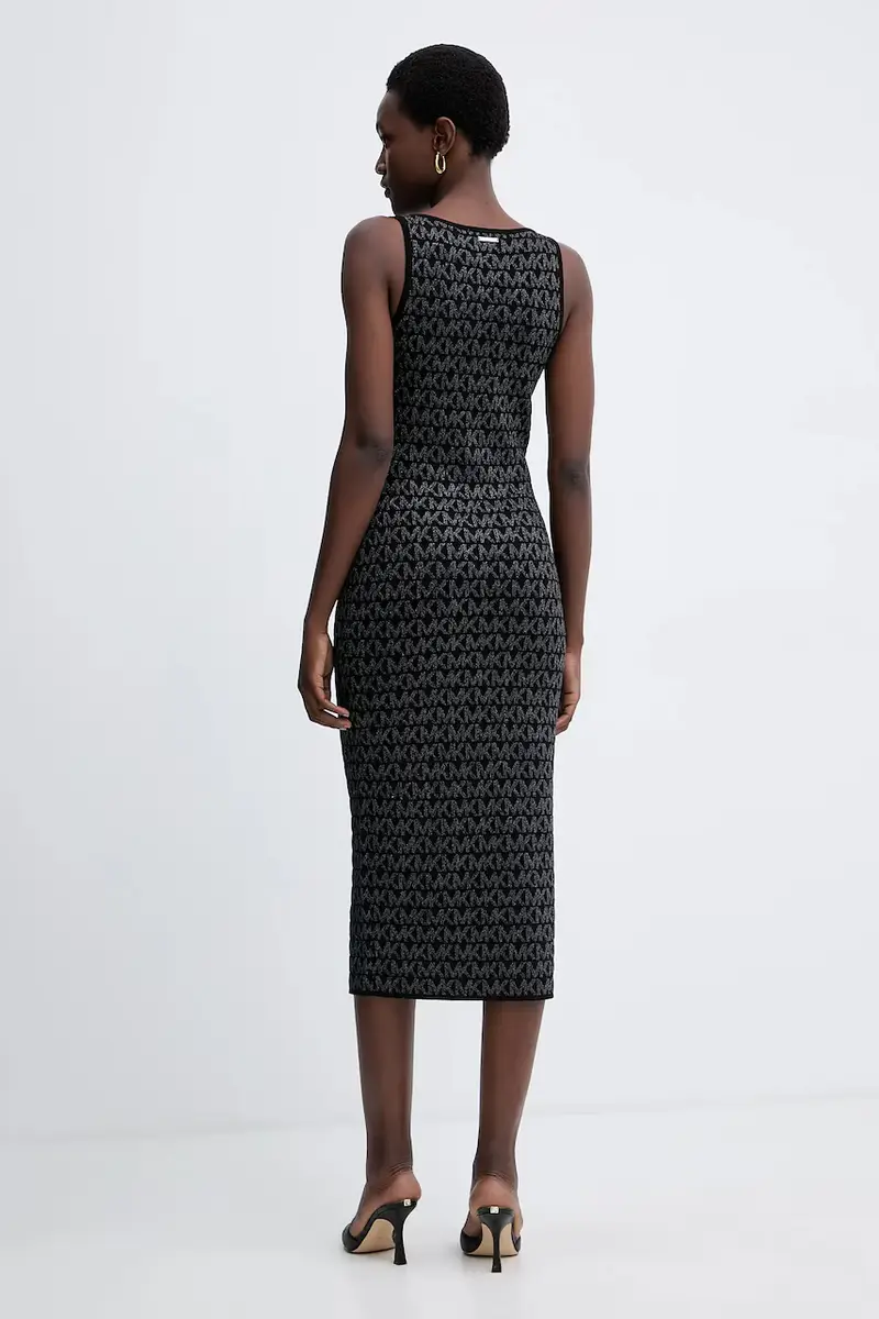 vestito colore nero MF5838CK0K miniatura 3