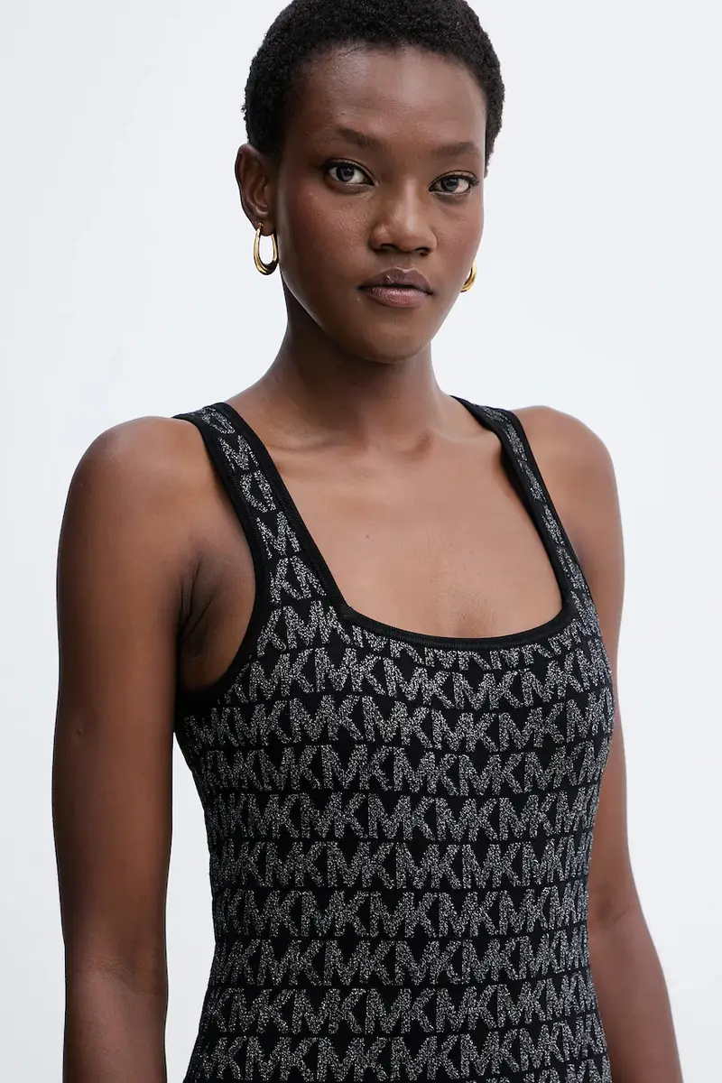 vestito colore nero MF5838CK0K miniatura 4