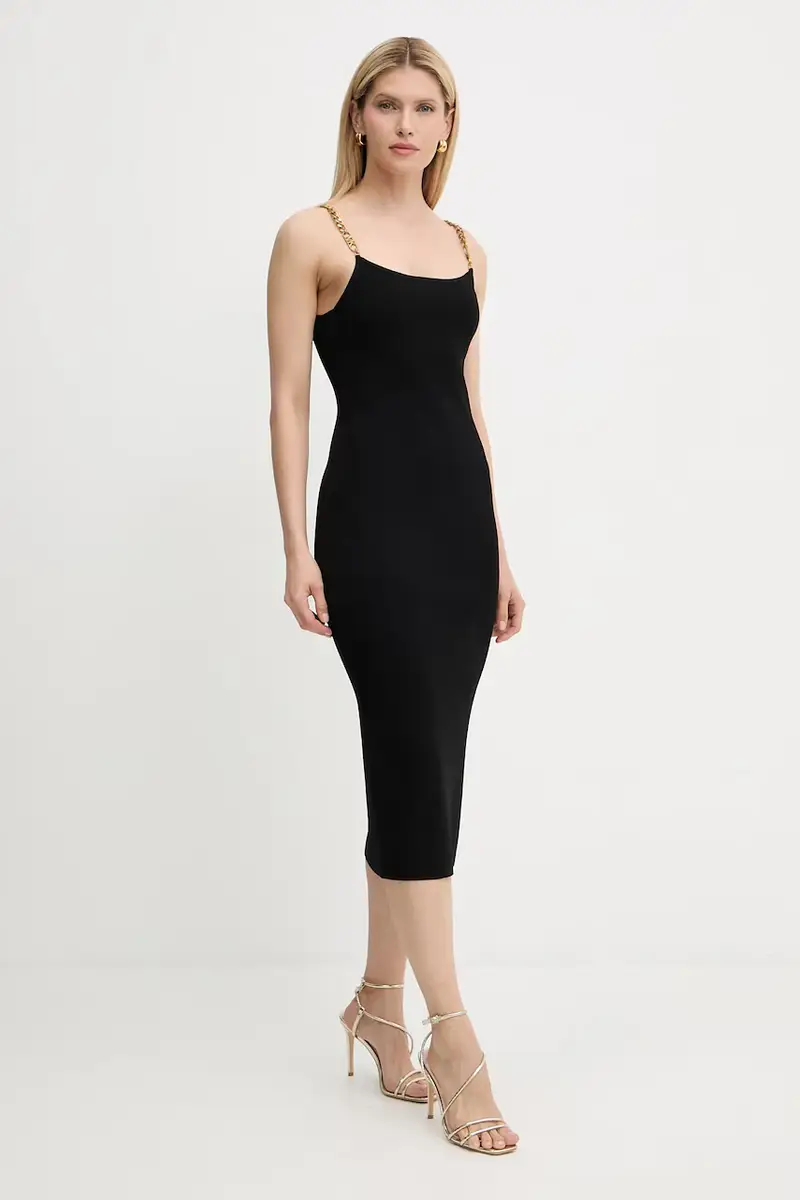 vestito colore nero MT5831M33D miniatura 2